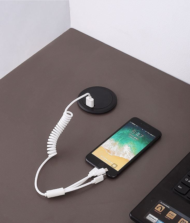 (PKNT-011) Sạc Không Dây Tích Hợp Cổng USB Type A Âm Bàn|Phụ kiện nội thất thông minh