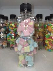 Chai Nhựa PET 250ml  gấu Bearbrick | Chai Nhua pet 250ml gấu Bearbrick