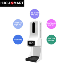 Máy sát khuẩn tự động ,máy đo thân nhiệt 2 trong 1 độ chính xác cao