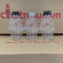 Chai Nhựa PET Đựng Trà Sữa Hình Đầu Lâu 700ml