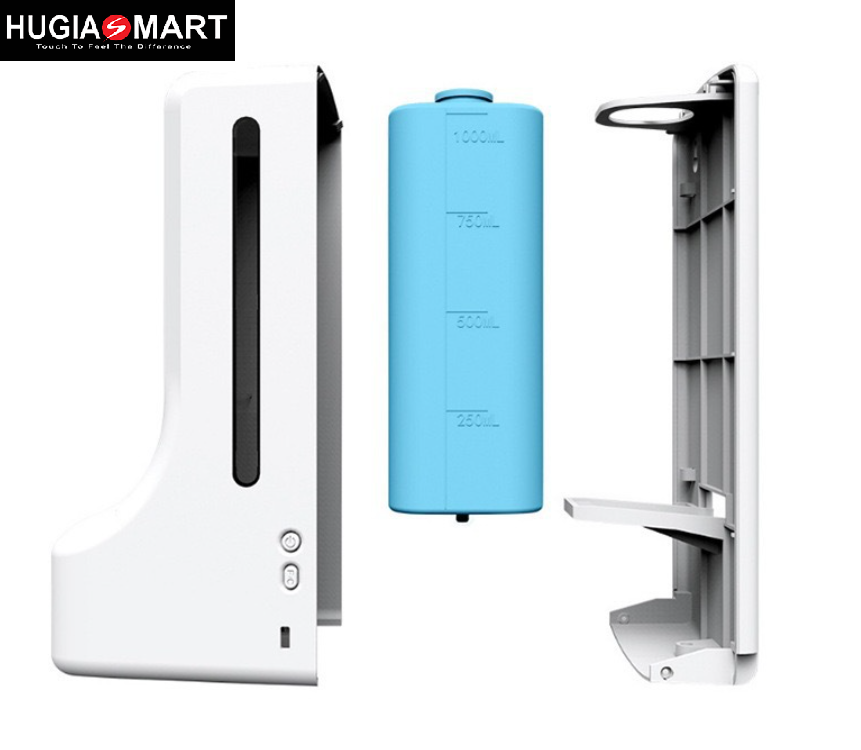 Máy sát khuẩn tự động ,máy đo thân nhiệt 2 trong 1 độ chính xác cao