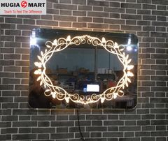 Gương soi đèn Led hình chữ nhật thiết kế theo mẫu