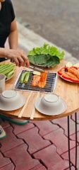Bàn nướng BBQ gấp gọn D60 | Bàn nướng ngoài trời D60 gấp gọn tiện lợi mang đi du lịch