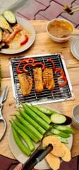 Bàn nướng BBQ gấp gọn D60 | Bàn nướng ngoài trời D60 gấp gọn tiện lợi mang đi du lịch