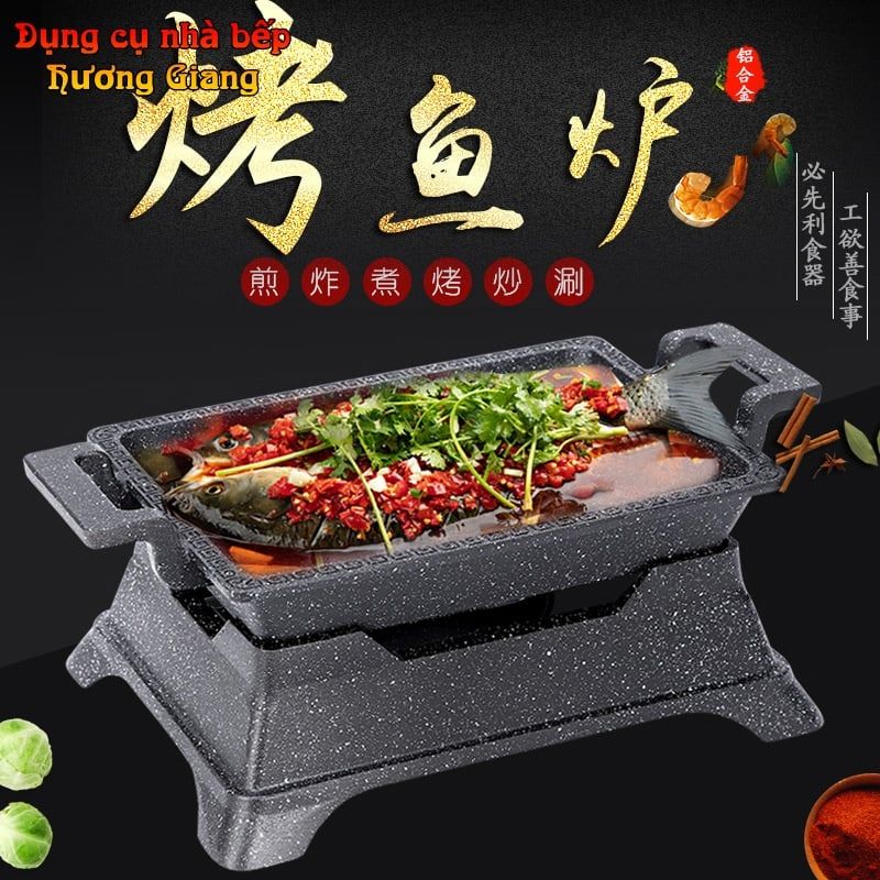 Bếp Chảo Cồn Đa Năng Chiên-Nướng-Steak Phong Cách Nhật GDNB-7