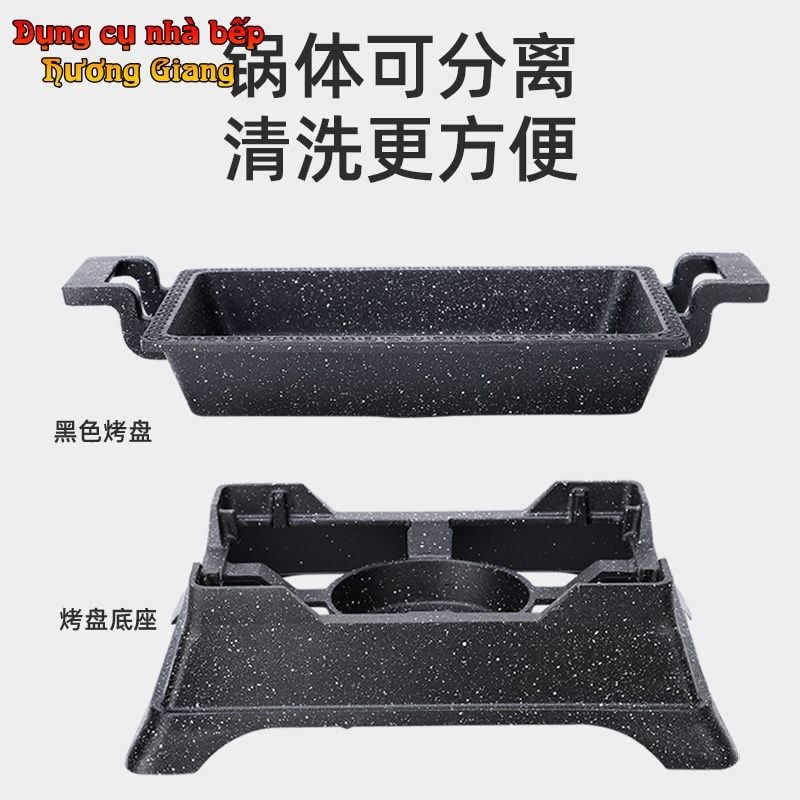 Bếp Chảo Cồn Đa Năng Chiên-Nướng-Steak Phong Cách Nhật GDNB-7