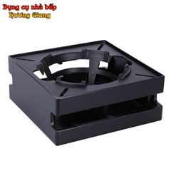 Bếp Cồn Hợp Kim Nhôm Đúc Nguyên Khối gồm 2 mảnh sơn đen chịu nhiệt GDNB-34