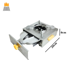 Bếp Cồn Inox Ngăn Kéo Hương Giang - Chất Lượng Cao, Tiện Lợi | Bếp Cồn cao cấp| bếp cồn có chắn gió| bếp cồn khô,bếp lẩu cồn,bếp cồn đẹp.