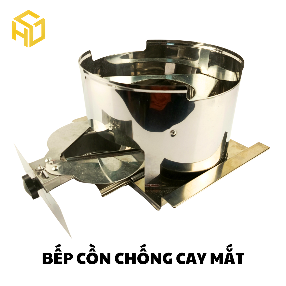 Bếp cồn chống cay mắt Hương Giang – Chuyên Dụng Lẩu Dê, Lẩu Bò, Tặng Kèm Vỉ Hấp Tiện lợi, bếp cồn chắn gió, siêu chắn gió bếp cồn, bếp lẩu cồn chuyên dụng, bếp cồn lẩu chuyên dụng