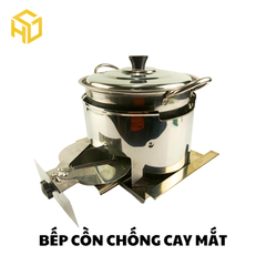 Bếp cồn chống cay mắt Hương Giang – Chuyên Dụng Lẩu Dê, Lẩu Bò, Tặng Kèm Vỉ Hấp Tiện lợi, bếp cồn chắn gió, siêu chắn gió bếp cồn, bếp lẩu cồn chuyên dụng, bếp cồn lẩu chuyên dụng