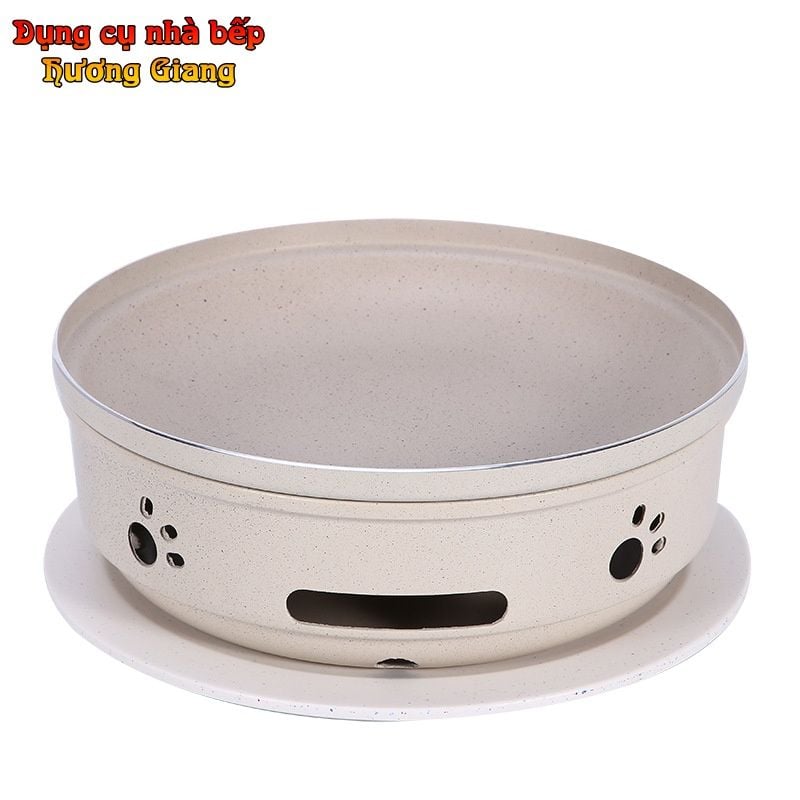 Thố Hâm Nóng Thức Ăn Hợp Kim Nhôm  Bằng Cồn & Nến GDNB-31
