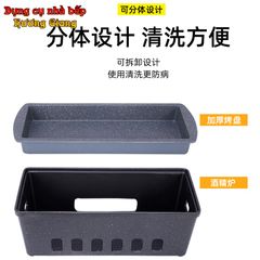 Bếp Nướng tại bàn bằng Cồn hoặc Than Hoa Kiểu Nhật GDNB-19