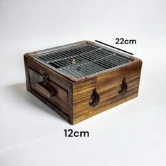 Bếp Nướng Than Phong Cách Nhật Size Mini - Tiện Lợi, An Toàn, Đẳng Cấp | Bếp Nướng BBQ Cao Cấp