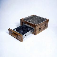 Bếp Nướng Than Phong Cách Nhật Size Mini - Tiện Lợi, An Toàn, Đẳng Cấp | Bếp Nướng BBQ Cao Cấp