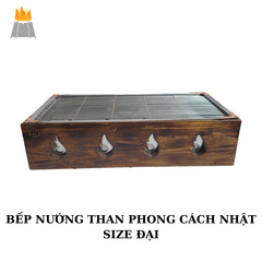 Bếp Nướng Kiểu Nhật Hình Chữ Nhật 22x44cm - Tiện Lợi, Sang Trọng, An Toàn | Bếp Nướng BBQ Cao Cấp