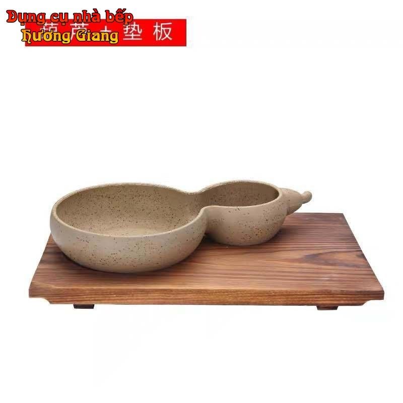Bộ Bếp Cồn Chảo Hợp Kim Nhôm Hình bình Hồ Lô & cái bình cổ GDNB-32