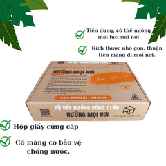 Bếp Nướng Than Tiện Lợi  - Nướng an toàn, sạch sẽ, tiết kiệm chi phí và thời gian chuẩn bị món nướng