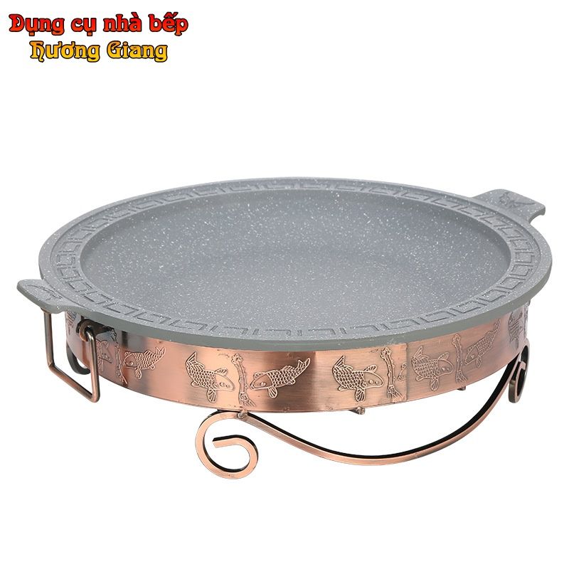 Bộ Chảo Lẩu Hợp Kim Nhôm Kèm Bếp Cồn Phong Cách Trung Hoa GDNB-29