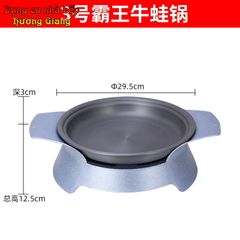 Bộ Chảo Nướng Kèm Bếp Cồn Hợp Kim Nhôm Chống Dính GDNB-25