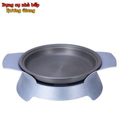 Bộ Chảo Nướng Kèm Bếp Cồn Hợp Kim Nhôm Chống Dính GDNB-25