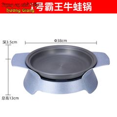 Bộ Chảo Nướng Kèm Bếp Cồn Hợp Kim Nhôm Chống Dính GDNB-25