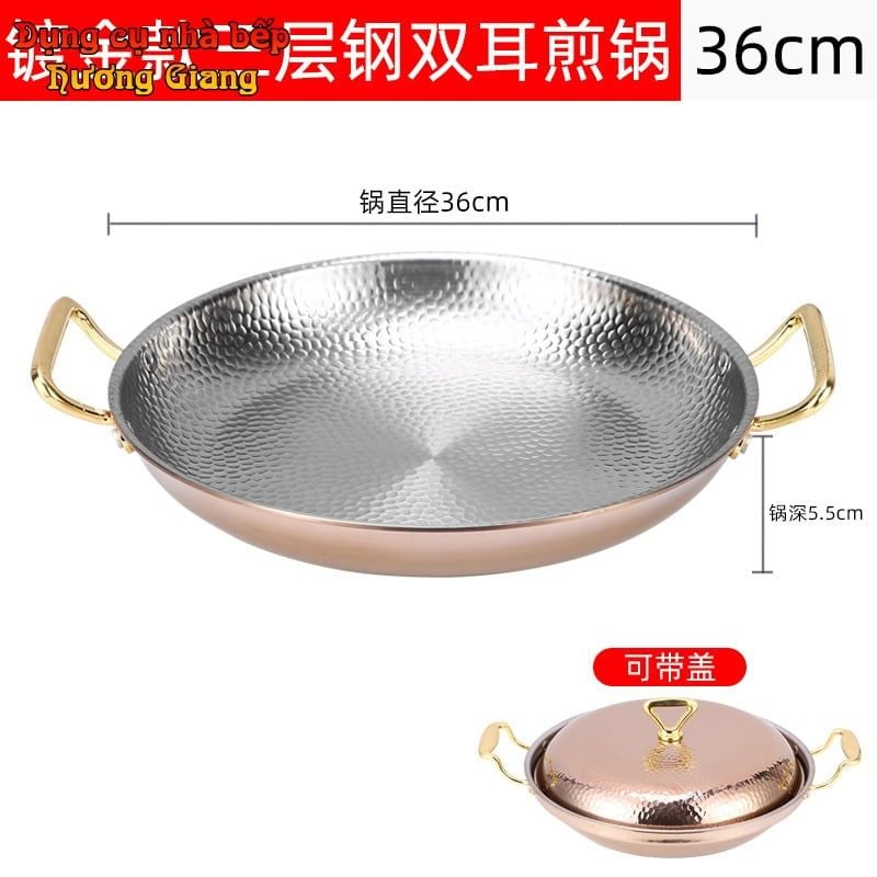 Bộ Lẩu Chảo Kèm Bếp Cồn Hâm Nóng GDNB-3