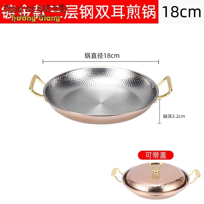 Bộ Lẩu Chảo Kèm Bếp Cồn Hâm Nóng GDNB-3