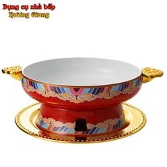 Bộ Nồi Lẩu Bếp Cồn Mini Phong Cách Trung Hoa GDNB-13