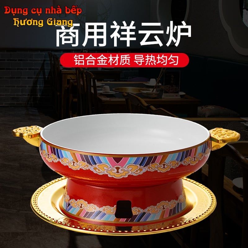 Bộ Nồi Lẩu Bếp Cồn Mini Phong Cách Trung Hoa GDNB-13