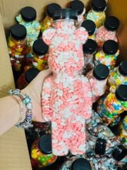 Chai Nhựa PET 250ml  gấu Bearbrick | Chai Nhua pet 250ml gấu Bearbrick