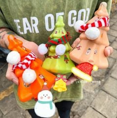 Chai Nhựa PET 400ml Hình Cây Thông noel | Chai Nhua pet