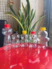 Chai Nhựa PET 500ml Hình Bánh Quy Gừng | Chai Nhua pet