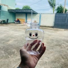Chai Nhựa PET 350ml Hình Labubu | Chai Nhựa 350ml Hình Labubu