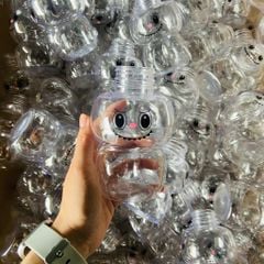 Chai Nhựa PET 350ml Hình Labubu | Chai Nhựa 350ml Hình Labubu