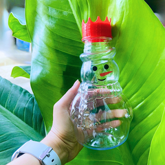 Chai Nhựa PET 400ml Người Tuyết | Chai Nhua PET Hình Người Tuyết