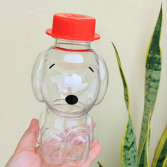 Chai nhựa PET 350ml hình Chó Snoopy | Chai Nhựa Đựng Trà Sữa