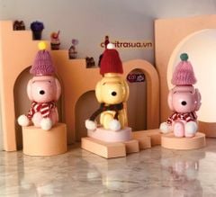 Chai nhựa PET 350ml hình Chó Snoopy | Chai Nhựa Đựng Trà Sữa