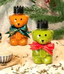 Chai Nhựa PET 450ml Hình Gấu Teddy | Chai Nhua pet