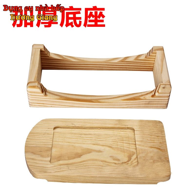 Chảo Chiên Rán Trứng Hợp Kim Nhôm Chống Dính Tay Cầm Gỗ GDNB-26