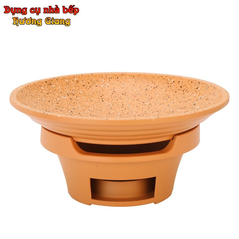 GDNB-51 Chảo Lẩu Hợp Kim Nhôm Kèm Bếp Cồn Phong Cách Nhật Bản