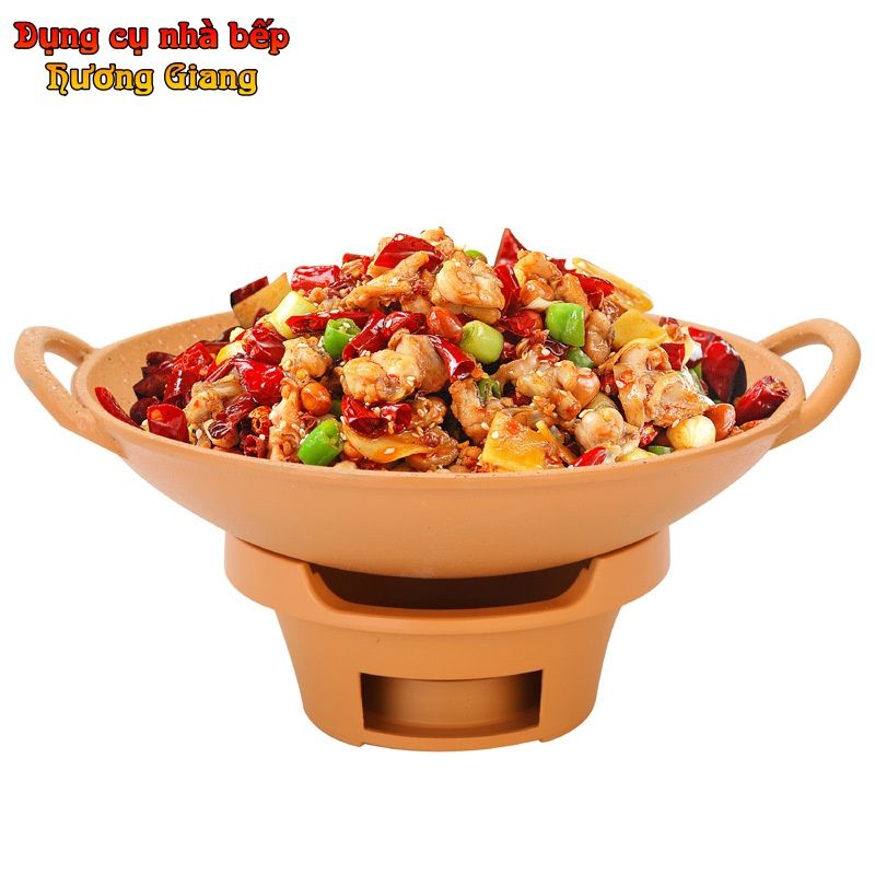 GDNB-51 Chảo Lẩu Hợp Kim Nhôm Kèm Bếp Cồn Phong Cách Nhật Bản