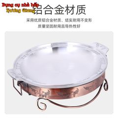 Chảo Lẩu Kèm Bếp Cồn Phong Cách Trung Hoa GDNB-22
