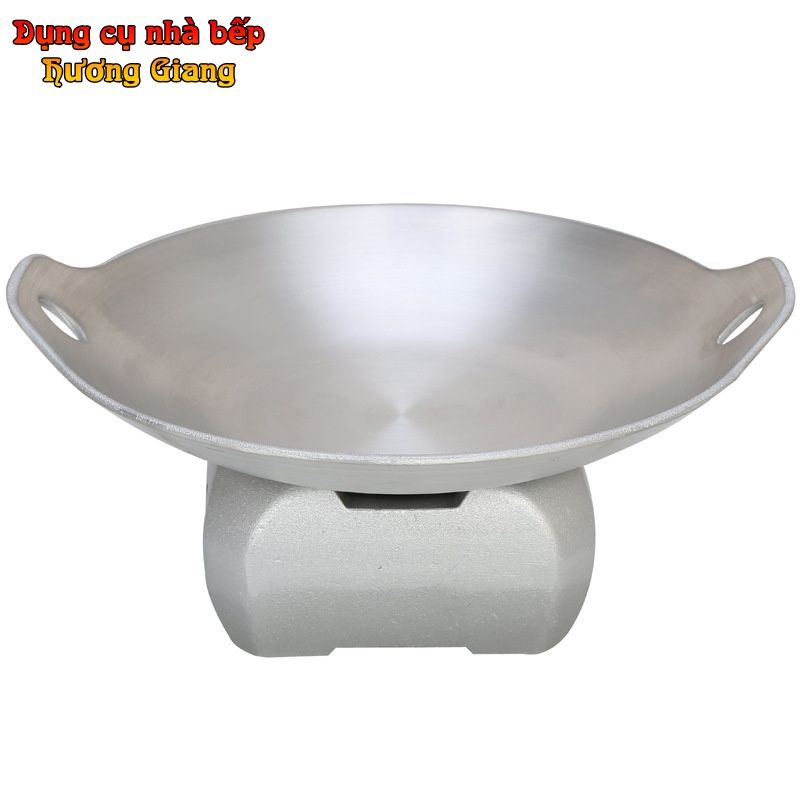 GDNB-44 Chảo Lẩu Xào Hợp Kim Nhôm Kèm Bếp Cồ Phong Cách Nhật Bản