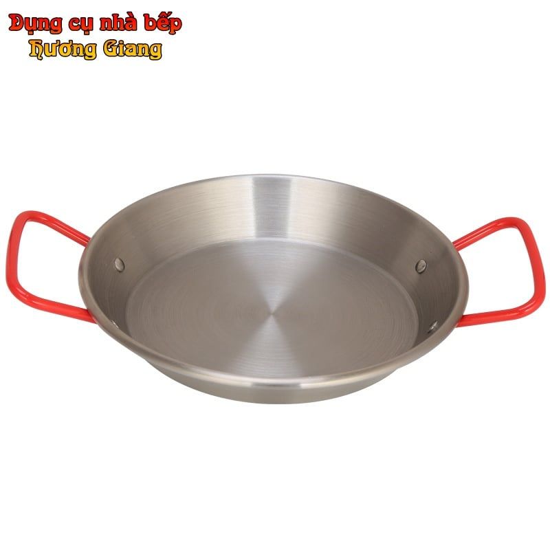 GDNB-62 Chảo Lẩu Xào Inox 304 Quai Đỏ