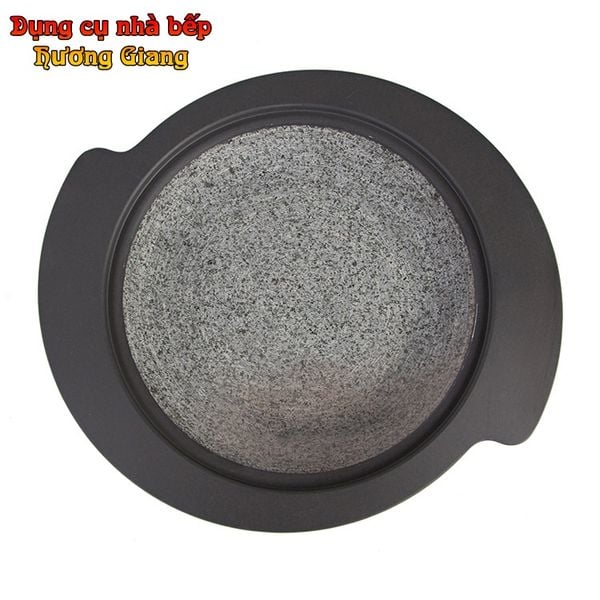 GDNB-58 Chảo Nhôm Tròn Chống Dính Có Nắp Kính