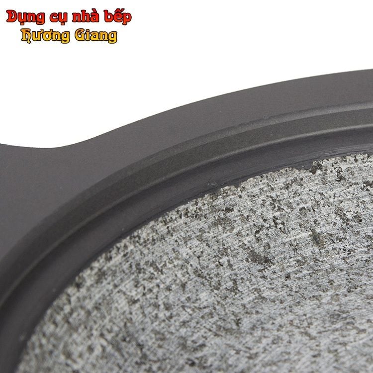 GDNB-58 Chảo Nhôm Tròn Chống Dính Có Nắp Kính