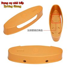 Chảo Nướng Cá Kèm Bếp Cồn Hợp Kim Nhôm Chống Dính Nhật Bản GDNB-41
