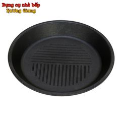 Chảo Nướng Tròn Hợp Kim Nhôm Phủ Chống dính có đế gỗ GDNB-40