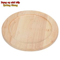 Chảo Nướng Tròn Hợp Kim Nhôm Phủ Chống dính có đế gỗ GDNB-40