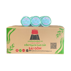 Cồn Thạch Sài Gòn 125gr/ly – Nhiên liệu nấu nướng sạch và an toàn, giao hàng nhanh tại Quận 3